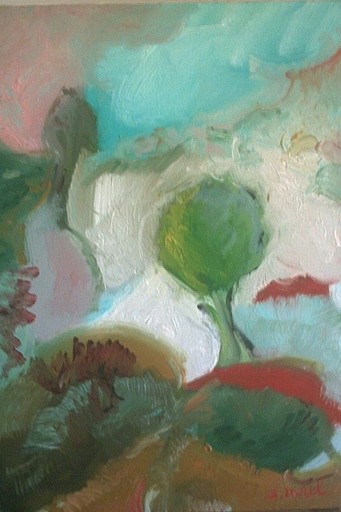 Bernard MOREL - Painting - PAYSAGE