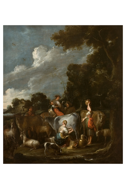 Cornelis DE WAEL - Pintura - Landscape