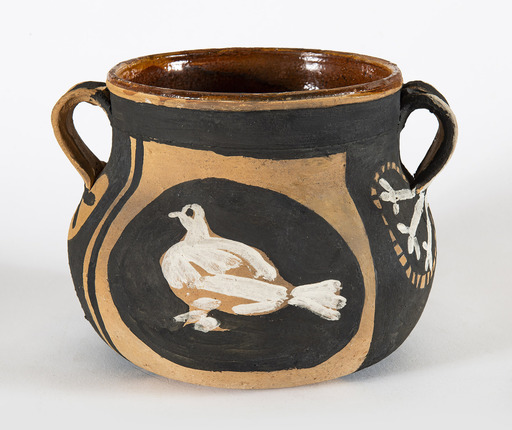 巴勃罗•毕加索 - 陶瓷  - Chouette et pigeon I