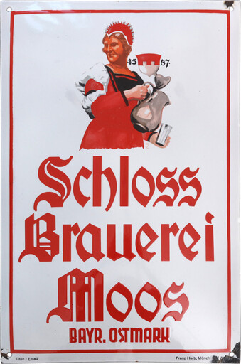 Ludwig HOHLWEIN - Grabado - Schloßbrauerei Moos