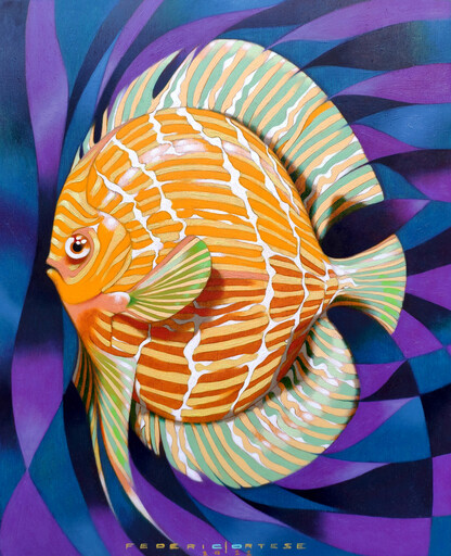 Federico CORTESE - Gemälde - Fish