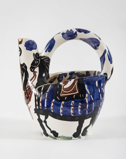 Pablo PICASSO - Keramiken - Cavalier et cheval