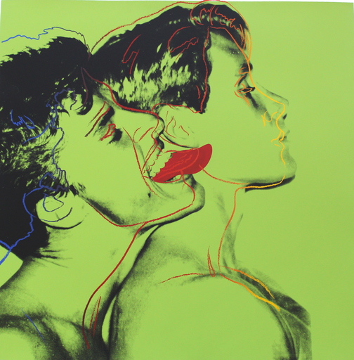 安迪·沃霍尔 - 版画 - Querelle IIIA.27 (Green)