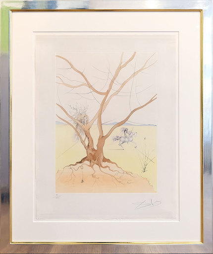 Salvador DALI - Grabado - Asher - Der Baum des Lebens - The tree of life 