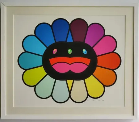 Multicolor Double Face: Black by | Takashi MURAKAMI | buy art online |  artprice
