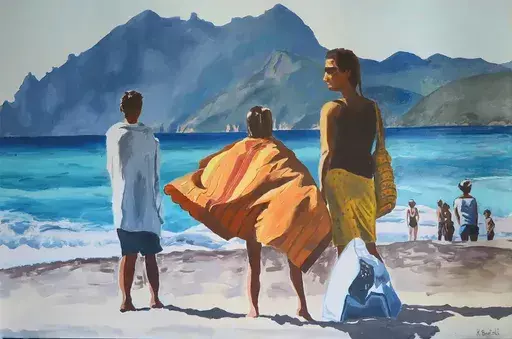 Karine BARTOLI - Painting - Porto Capu Seninu