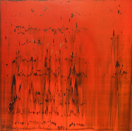 Harry James MOODY - Peinture -  Abstract Red 3