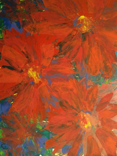 Edith STÜTZ - Peinture - FLOWERS