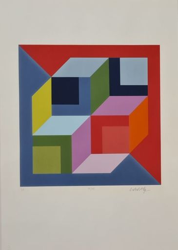 Victor VASARELY - Print-Multiple - Lapidaire-N 