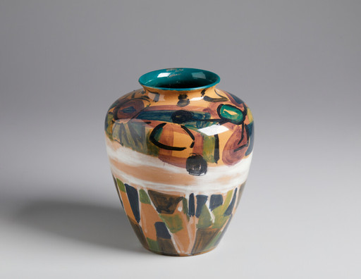 Sergio DANGELO - Ceramic - vaso