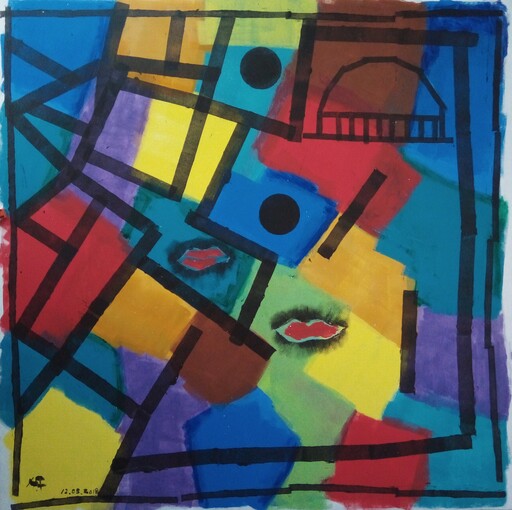 Harry BARTLETT FENNEY - Peinture - abstract 3