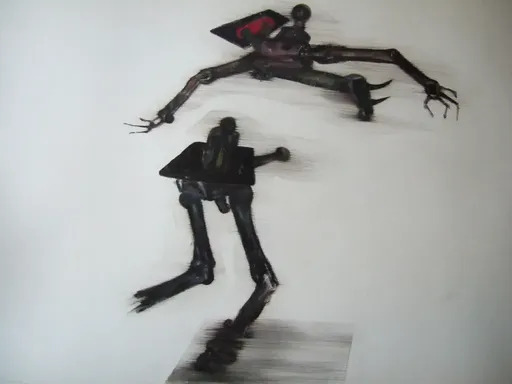 Gerardo CHAVEZ - Painting - Petit Robot