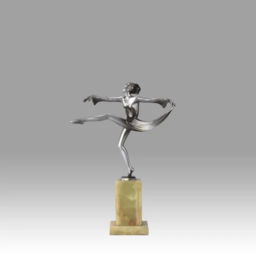 Josef LORENZL - Sculpture-Volume - Scarf Dancer 