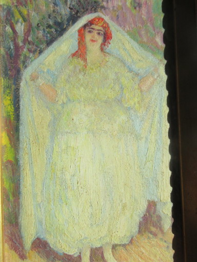 Paul CIROU - Gemälde - La mariée