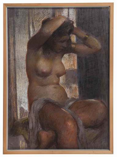 Giovanni ZANGRANDO - 绘画 - Nudo femminile
