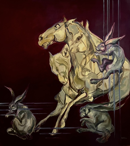 Salome KHUBASHVILI - Gemälde - Mayhem