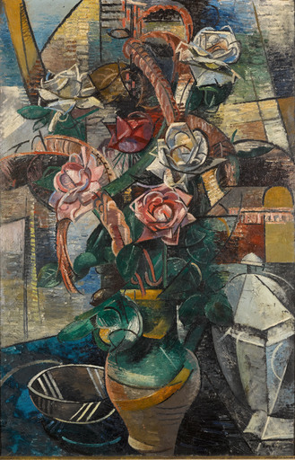 Auguste HERBIN - Gemälde - Les roses