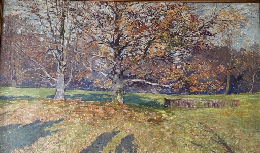 Anna BOCH - Gemälde - Chêne un jour d'automne ensoleillé
