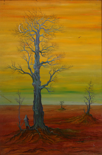 Igor LAZAR - Painting - Tree space
