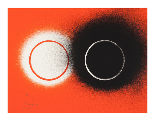 Otto PIENE - Print-Multiple - Ohne Titel, 1970