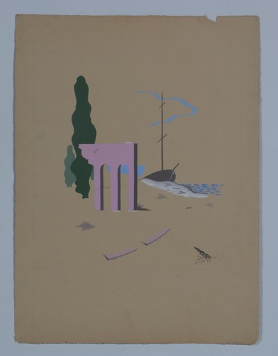 Boris LACROIX - Disegno Acquarello - Projet de papier peint