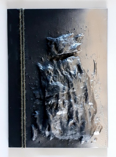 Paul CHARMANT - Gemälde - Huile d'argent