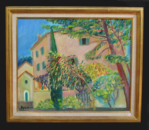 Robert SAVARY - Painting - Mas en Provence