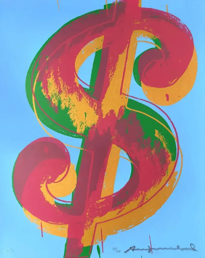 Dollar Sign 277 by | Andy WARHOL | buy art online | artprice