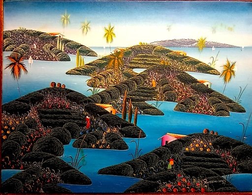 Denis ROUSSEAU - Painting - Îles d'Haïti 