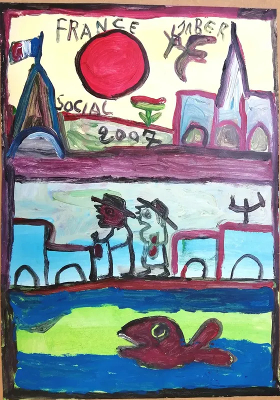 France Social By Jaber Buy Art Online Artprice