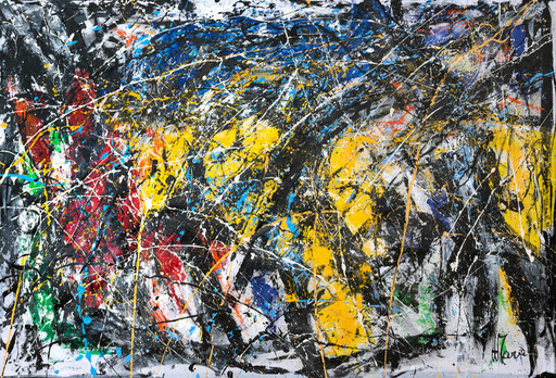 Jean-Jacques MARIE - Gemälde - Abstraction lyrique série L008