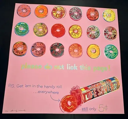 Life Savers (FS II.353) by | Andy WARHOL | buy art online | artprice