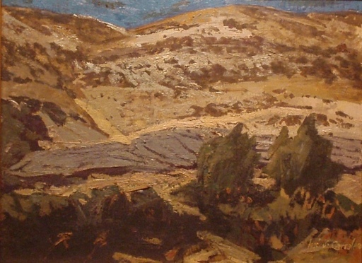 José SANCHEZ CARRALERO - Painting - Paisaje