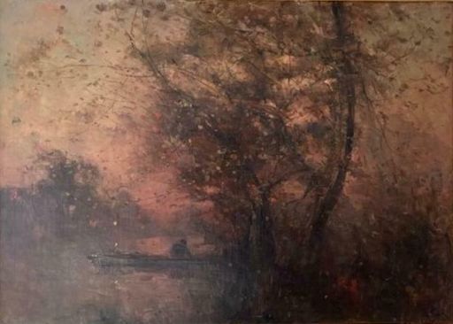 Lucien FRANK - Gemälde - Landscape