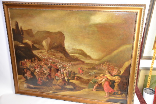 Frans II FRANCKEN - Pittura - Red Sea Crossing Artte Israelites 