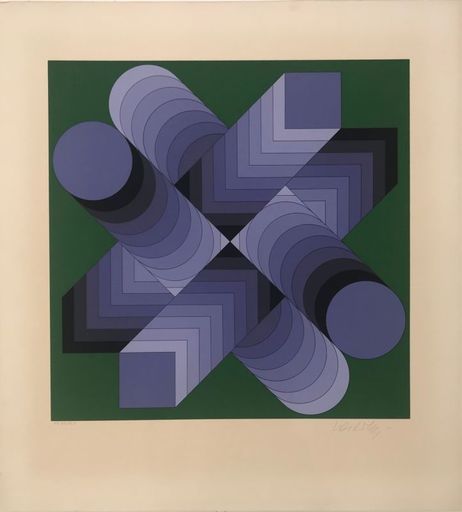 Victor VASARELY - Print-Multiple - Sees 