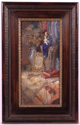 Joseph Eugen HÖRWARTER - Pittura - "Still Life with Antiques", Oil, 1920