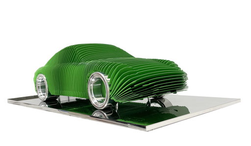 Antoine DUFILHO - Sculpture-Volume - Porsche 997 Targa