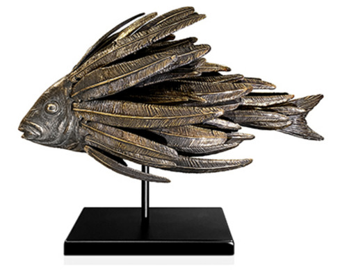 Patrick ROUGEREAU - Sculpture-Volume - Punky Fish