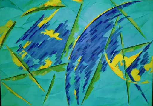 Eduardo PALUMBO - Painting - Musica nel Vento