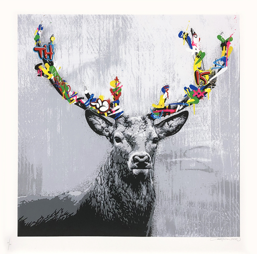 Martin WHATSON - Estampe-Multiple - The Stag