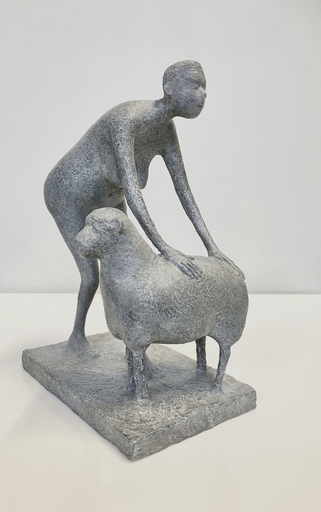 Lucette BRANDY - Sculpture-Volume - Saute mouton