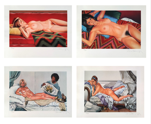 Mel RAMOS - Druckgrafik-Multiple - Portfolio of four prints