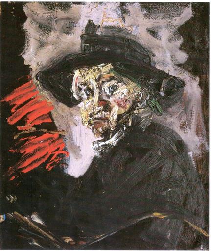 Bernard DAMIANO - Gemälde - Autoritratto (omaggio a Rembrandt)