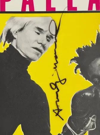 Palladium Boxing Poster by | Andy WARHOL & Jean-Michel BASQUIAT