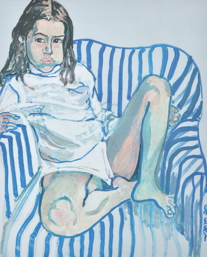 Alice NEEL - Print-Multiple - Alice Neel PORTRAIT OF A GIRL… Screenprint