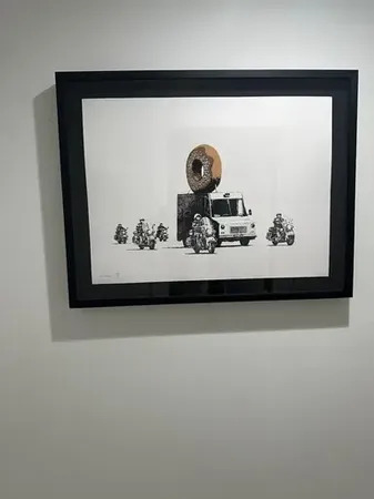 Donuts (Chocolate) | BANKSY | vendita d'arte online | artprice