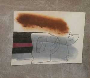 Ben NICHOLSON - Drawing-Watercolor - Cloud May 78