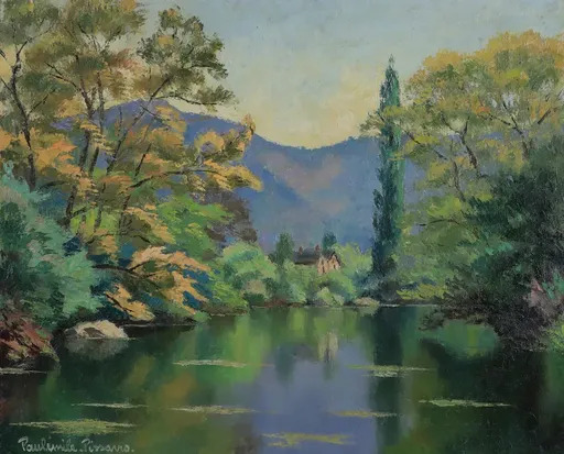 Paul Émile PISSARRO - Gemälde - Printemps