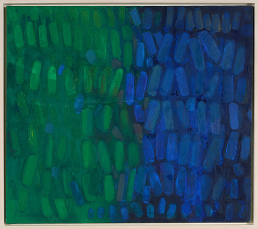 Yvonne THOMAS - Painting - Blue Green